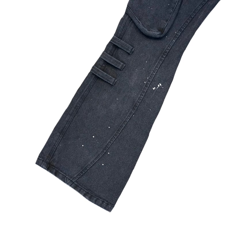 KRAFT WORK × PLUG / FLARED CARGO PANTS