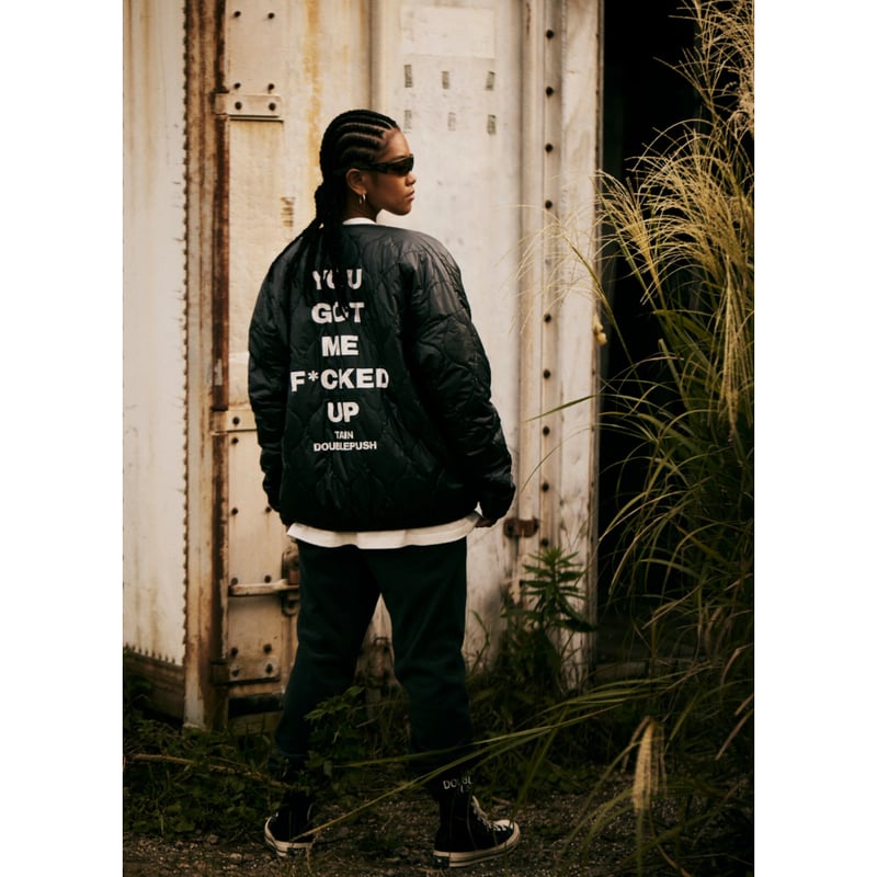 TAIN DOUBLE PUSH / HEARTBREAK FLEECE REVERSIBL...