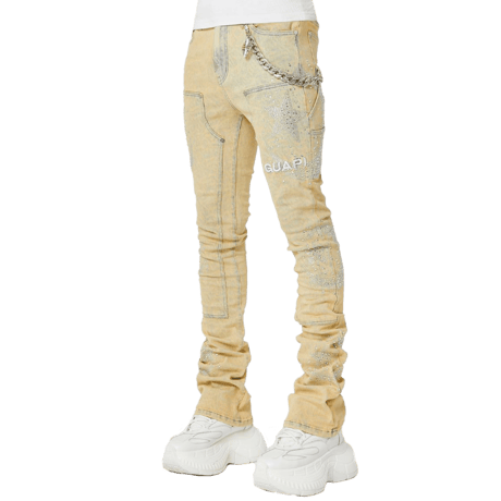 【ラスト1点】 GUAPI / Vintage Calligraphy Denim
