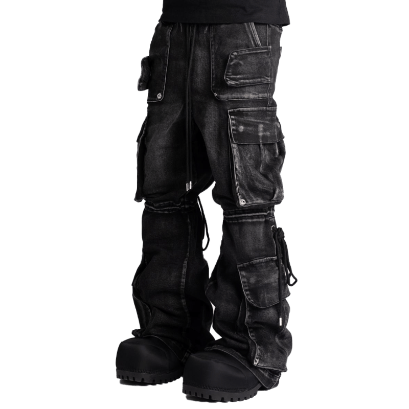 GUAPI / IRON GRAY CARGO DENIM | PLUG