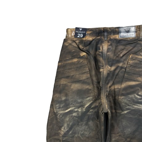 VALABASAS / GOZAI BAGGY / VINTAGE BROWN WAXED
