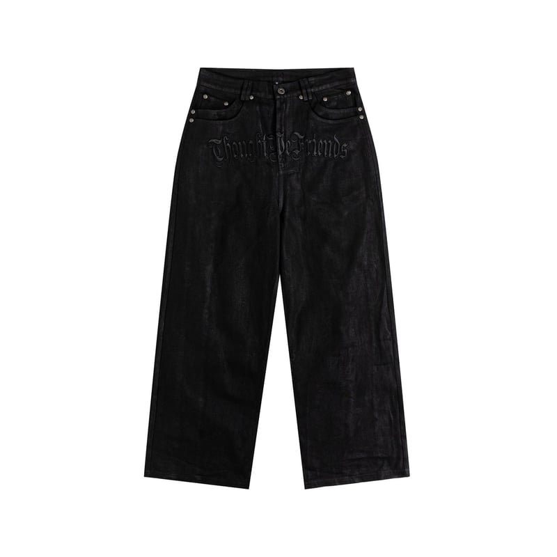 Thought We Friends / Lucius Distressed Baggy De