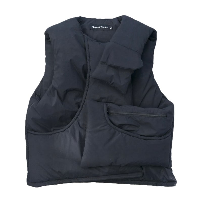 GROUTURE / PADDED VEST / BLACK | PLUG