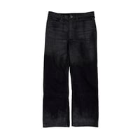 HYACYN / Etteragic Pants Black Denim Washed Waxed