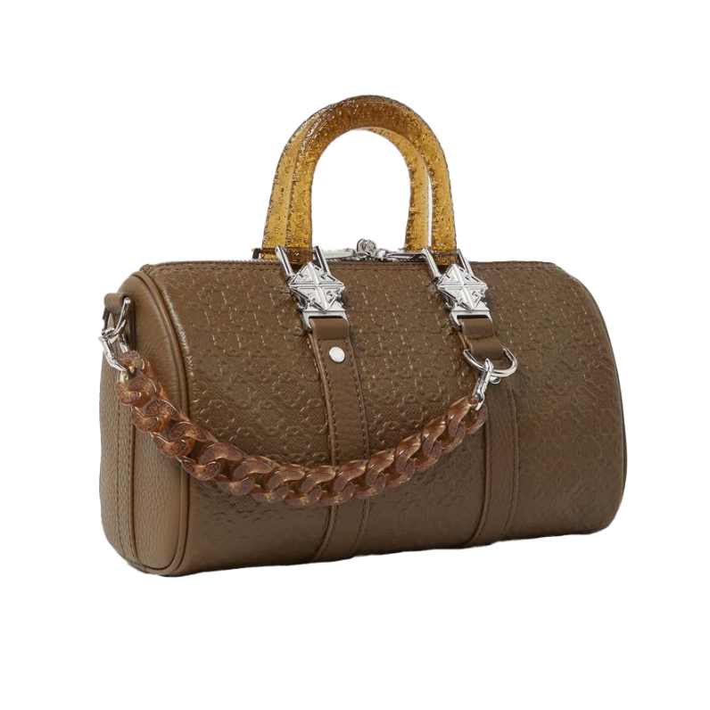 GUAPI / COCOA BROWN MINI DUFFLE BAG | PLUG