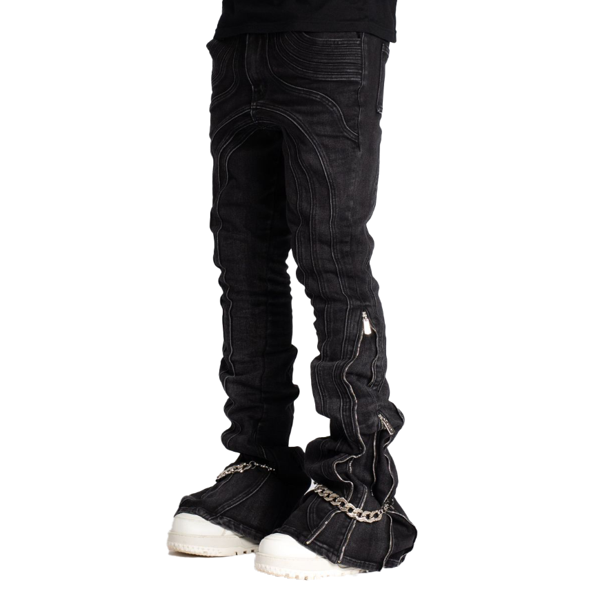 GUAPI / IRON GRAY CHAIN DENIM | PLUG