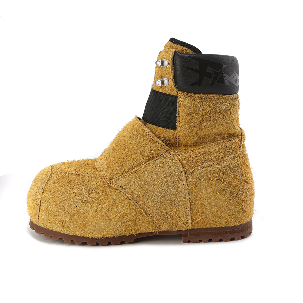 FVVO & BLACK8MOB / COWHIDE SNOW BOOTS / BROWN |