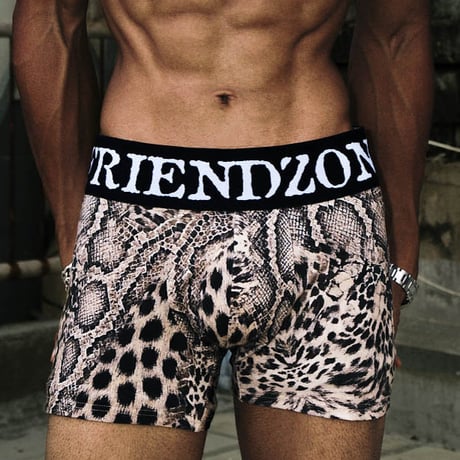 Thought We Friends / Zane Screen-Printed Boxer Briefs / MULTI