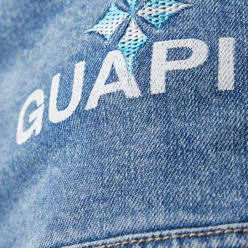 ラスト1点】GUAPI / AQUA BLUE STARFLARE DENIM | PLUG