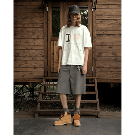 【ラスト1点】MADFRENZY / I LOVE NY T-SHIRT / WHITE