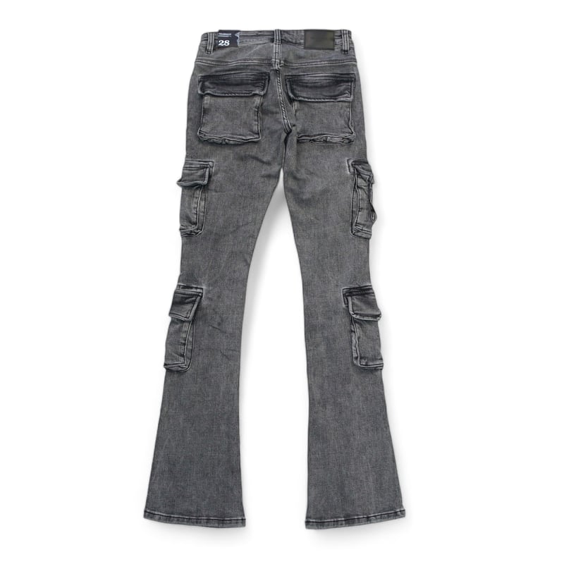 VALABASAS / EXPANSE STACKED FLARE JEAN / GREY | VALABASAS / EXPANSE STACKED FLARE JEAN / GREY |