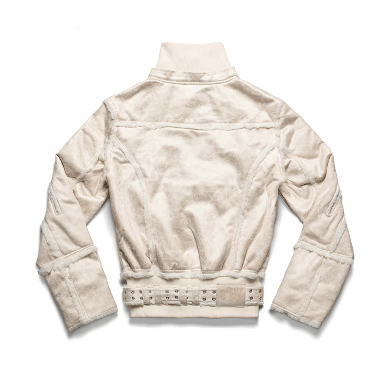 ジャケット・アウター Racerworldwide sheepskin jacket Black Sheepskin Jacket – Racer Worldwide