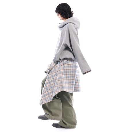side service / GUNKO BAGGY PANTS / KHAKI