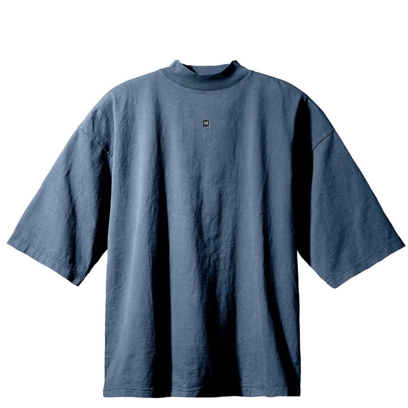 gap × yeezy ネイビー large YEEZY GAP × ENGINEERED BY BALENCIAGA CROP DOVE NO SEAM TEE