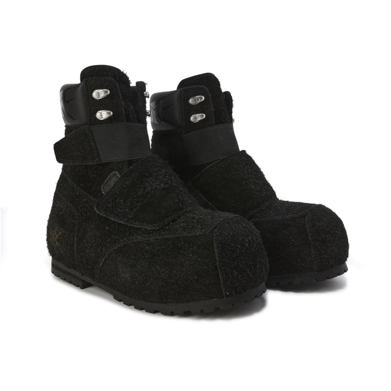 FVVO & BLACK8MOB / COWHIDE SNOW BOOTS / BLACK |