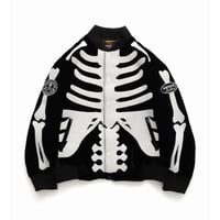 GUAPI / OBSIDIAN BLACK EMBELLISHED FLARED SWEAT