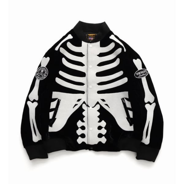 ジャケット・アウター mastermindxVANSON BONES BOMBER JACKET L MASTERMIND×VANSON / BONES BOMBER JACKET | PLUG