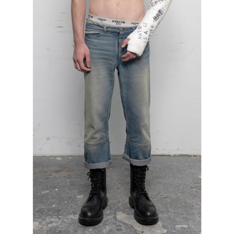 HYACYN / Etteragic Pants Indigo Denim Washed