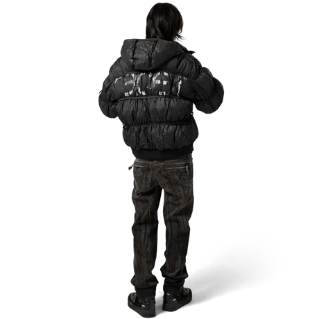 【ラスト1点】RACER WORLD WIDE / PUFFER JACKET X / BLACK