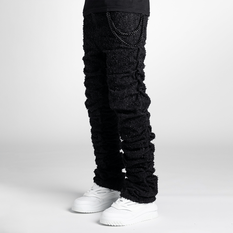 ラスト1点】GUAPI / ALL BLACK SUPER STACKED DENIM | ラスト1点】GUAPI / ALL BLACK SUPER STACKED DENIM |