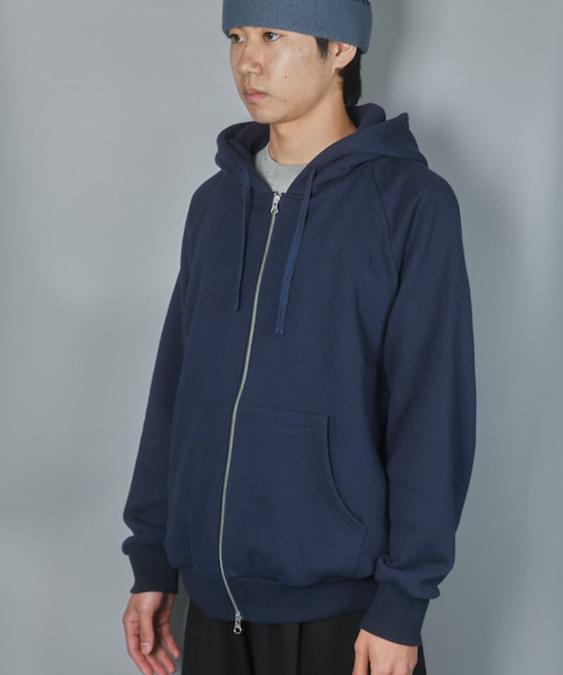 Hayes Full Zip Hooded Sweatshirt (Navy) | Diasp