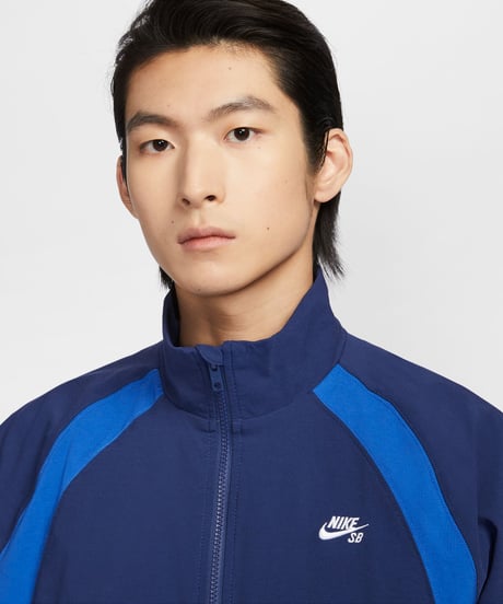 【NIKE】NIKE SB FULL-ZIP WOVEN JACKET (BLUE VOID/GAM)