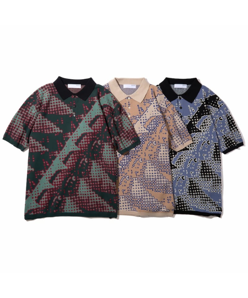 Brushed Terrain Knit Polo (Sand) | PURRBS Onlin
