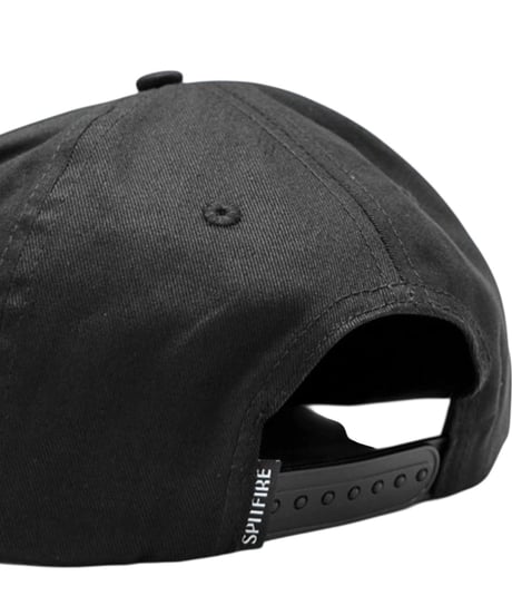 【SPITFIRE】CLASSIC 87 SWRL PATCH CAP (BLACK/BLACK)
