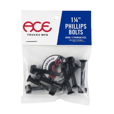 【ACE TRUCK】ACE TRUCK PHLLIPS BOLTS 1 1/4