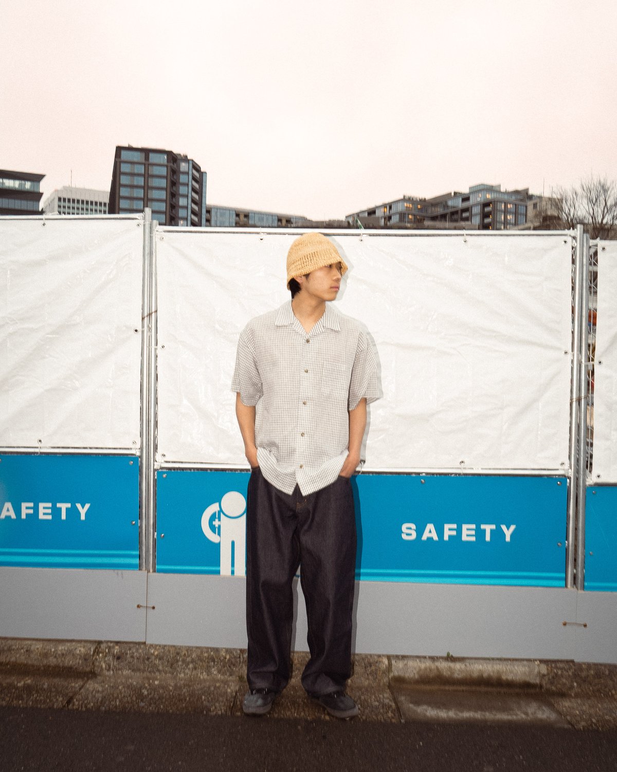 Raffia Bell Hat (Kinari) | Diaspora skateboards