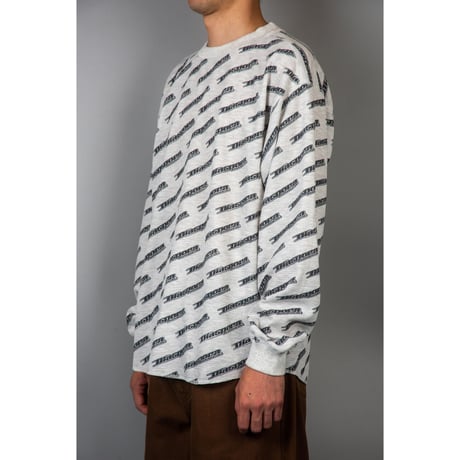 All-Over Thermal L/S Top (Gray)