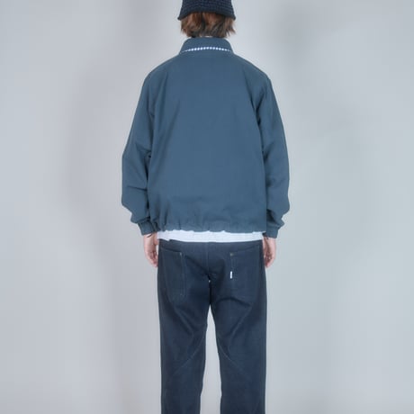Utility Harrington Jacket (Olive & Plaid)