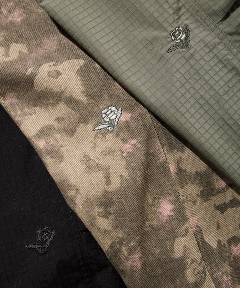 Mil Wide Pants (Camo) | Diaspora skateboards On