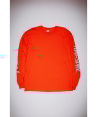 【FUCKING AWESOME】Split Stamp Long Sleeve (Orange)