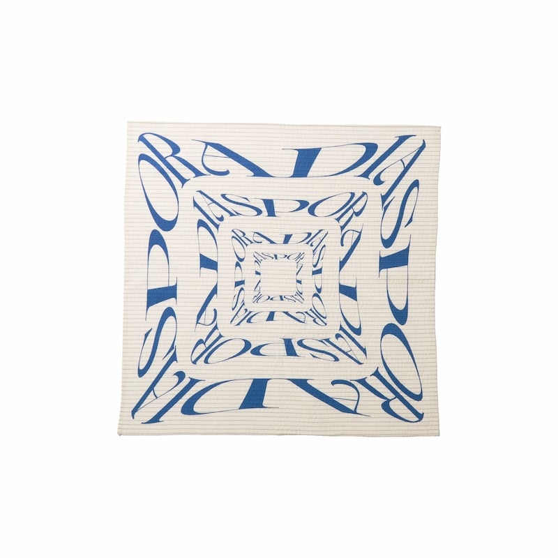 ディアスポラスケートボーズ　219 ブレスレット Seersucker Scarf (White) | PURRBS Online Store