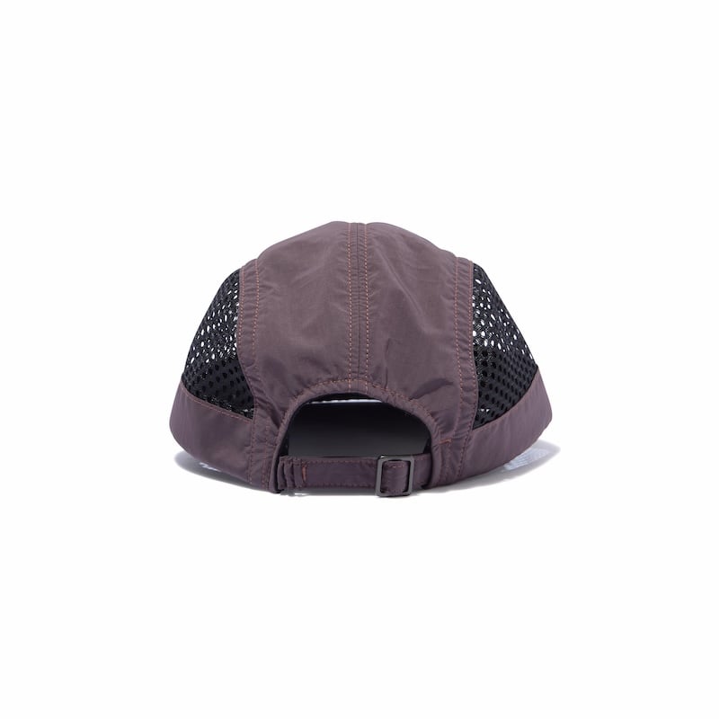 Side Mesh Long Bill Cap (Wine) | PURRBS Online