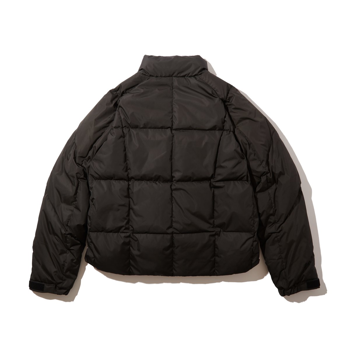 Warped Grid Down Jacket (Black) | Diaspora skat...