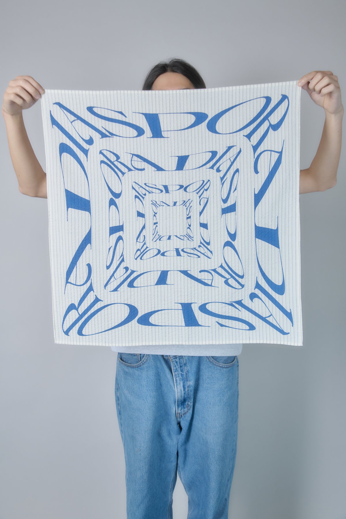 Seersucker Scarf (White) | PURRBS Online Store