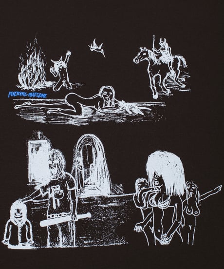 【FUCKING AWESOME】Dillustrated Tee (Black)