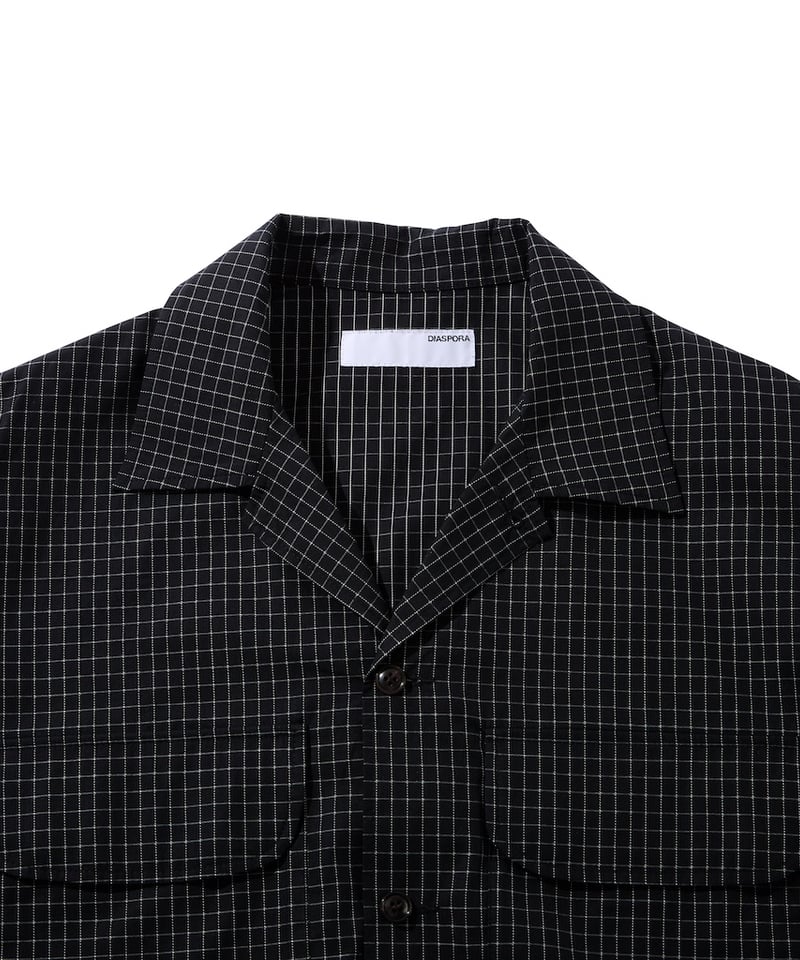 Mil Graphpaper Shirt (Black) | Diaspora skatebo