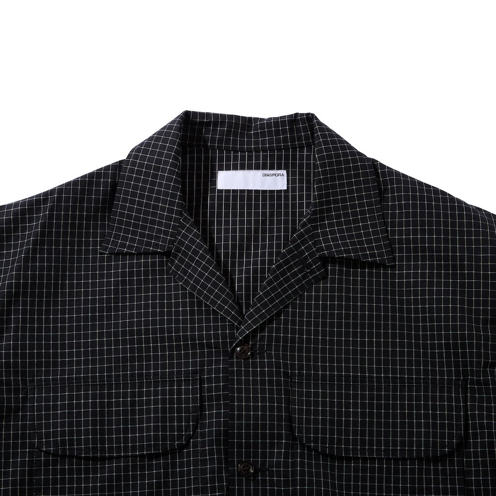 Mil Graphpaper Shirt (Black) | Diaspora skatebo