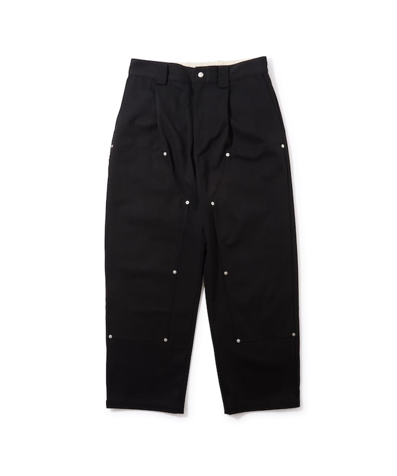 Double Knee Comfortable Trousers (Black) | Dias