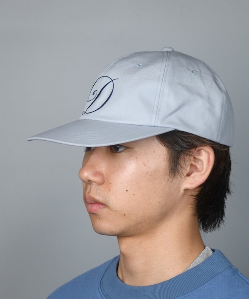 Script Low Ball Cap (Sky) | Diaspora skateboard