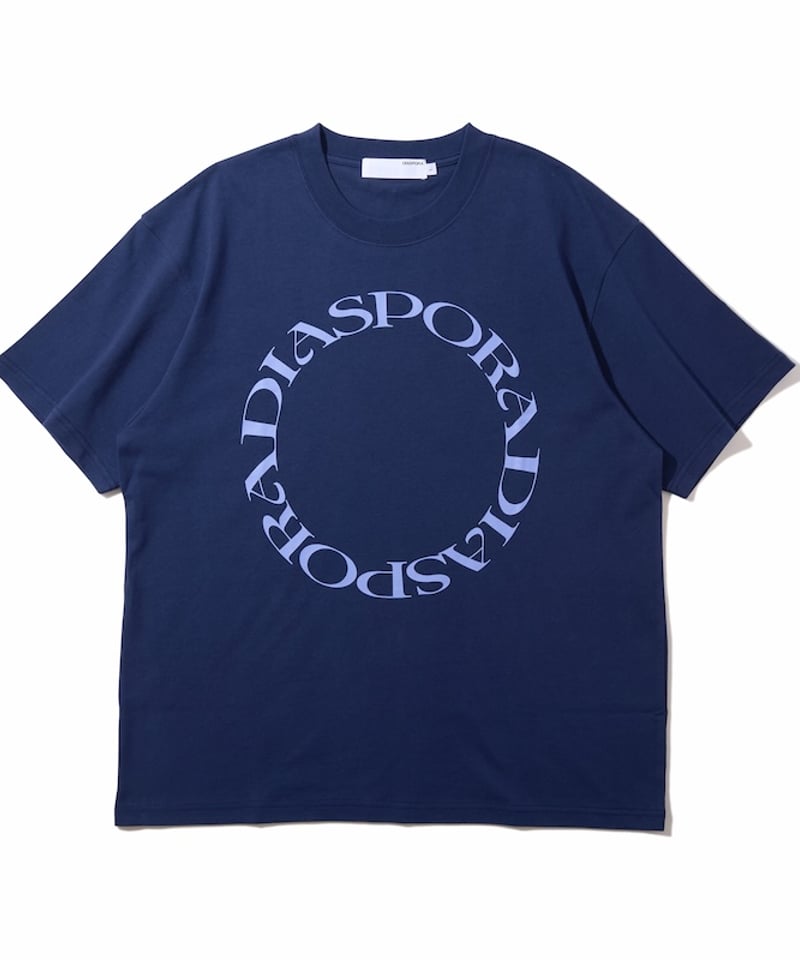Round Logo Tee (Navy) | PURRBS Online Store