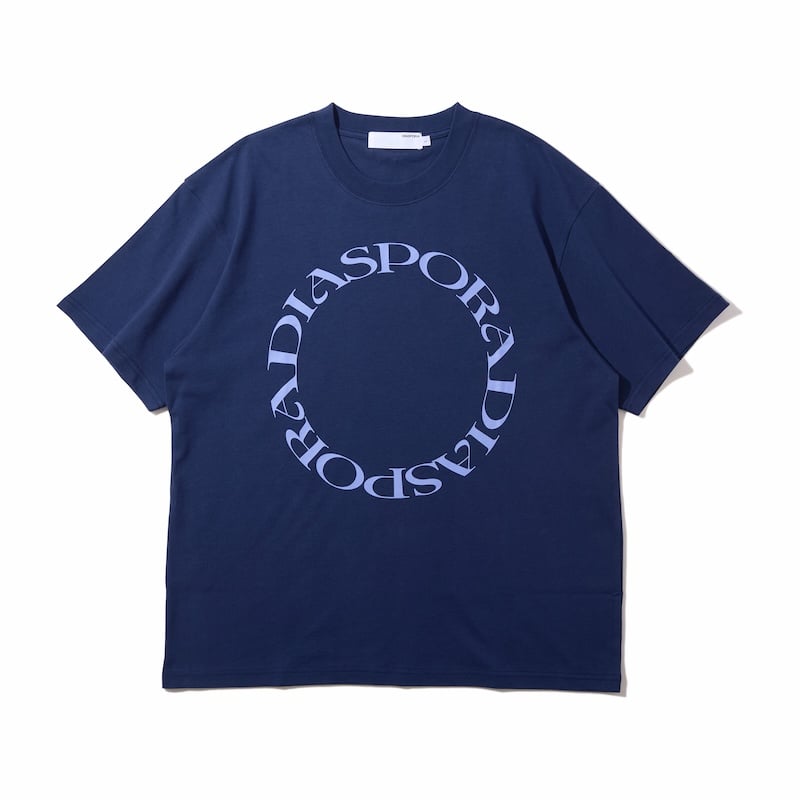 Round Logo Tee (Navy) | PURRBS Online Store