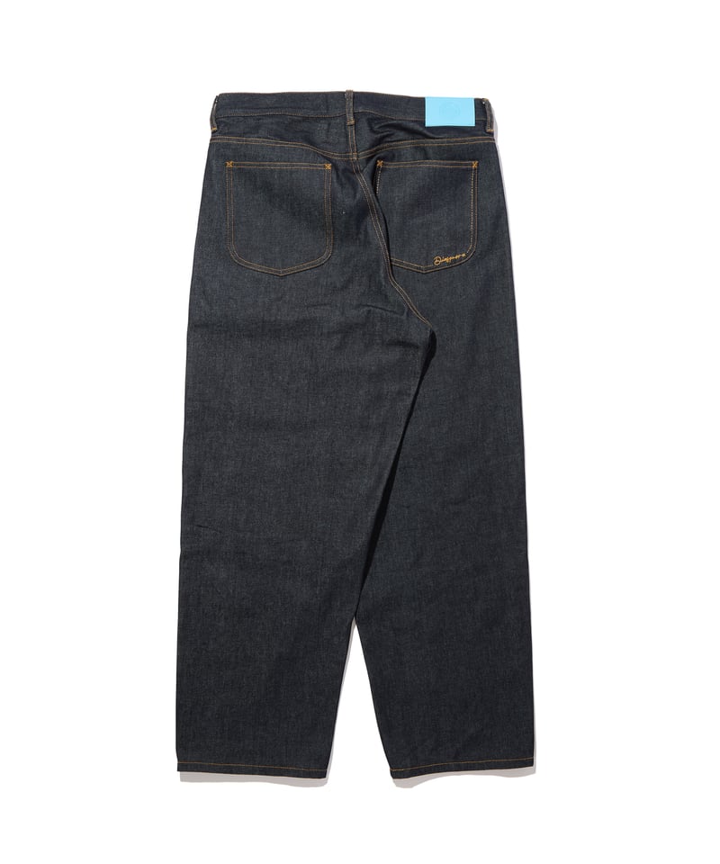 219 Baggy Jean (Indigo Rigid） | PURRBS Online S