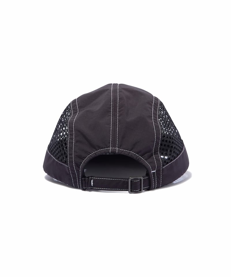 Diaspora ロングビル キャップ Side Mesh Long Bill Cap (Black) | PURRBS Online