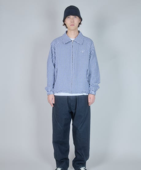 Utility Harrington Jacket (Olive & Plaid)