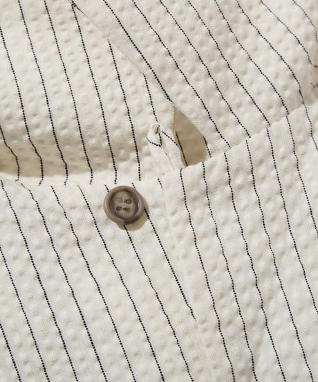 Seersucker Montara Shirt (White)