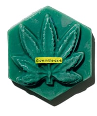 【GANJ WAX】LUMINOUS GREEN LARGE (GLOW IN DARK)
